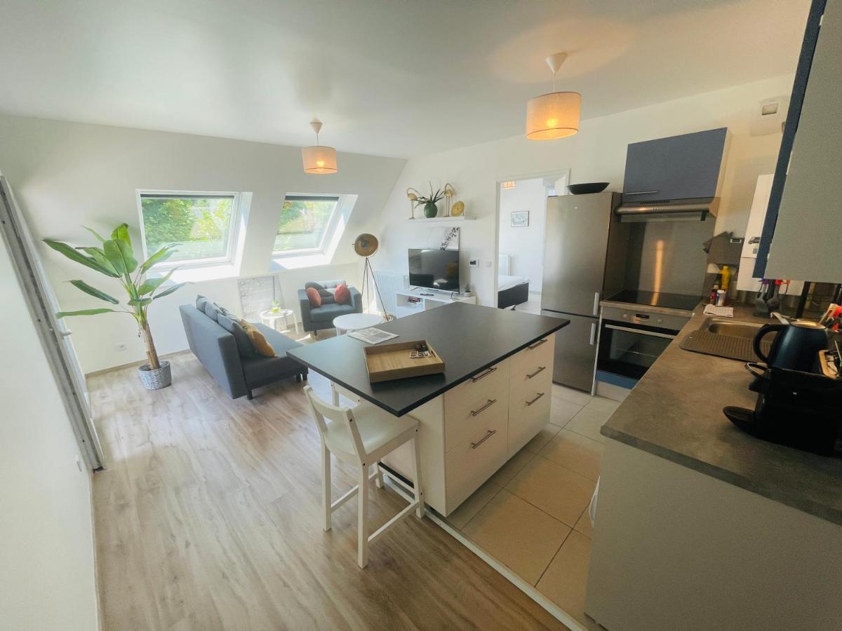 Les 4 Elements - Parking Prive - Apartment Honfleur Bagian luar foto