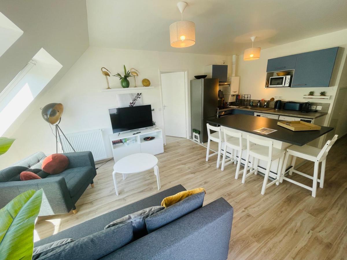 Les 4 Elements - Parking Prive - Apartment Honfleur Bagian luar foto